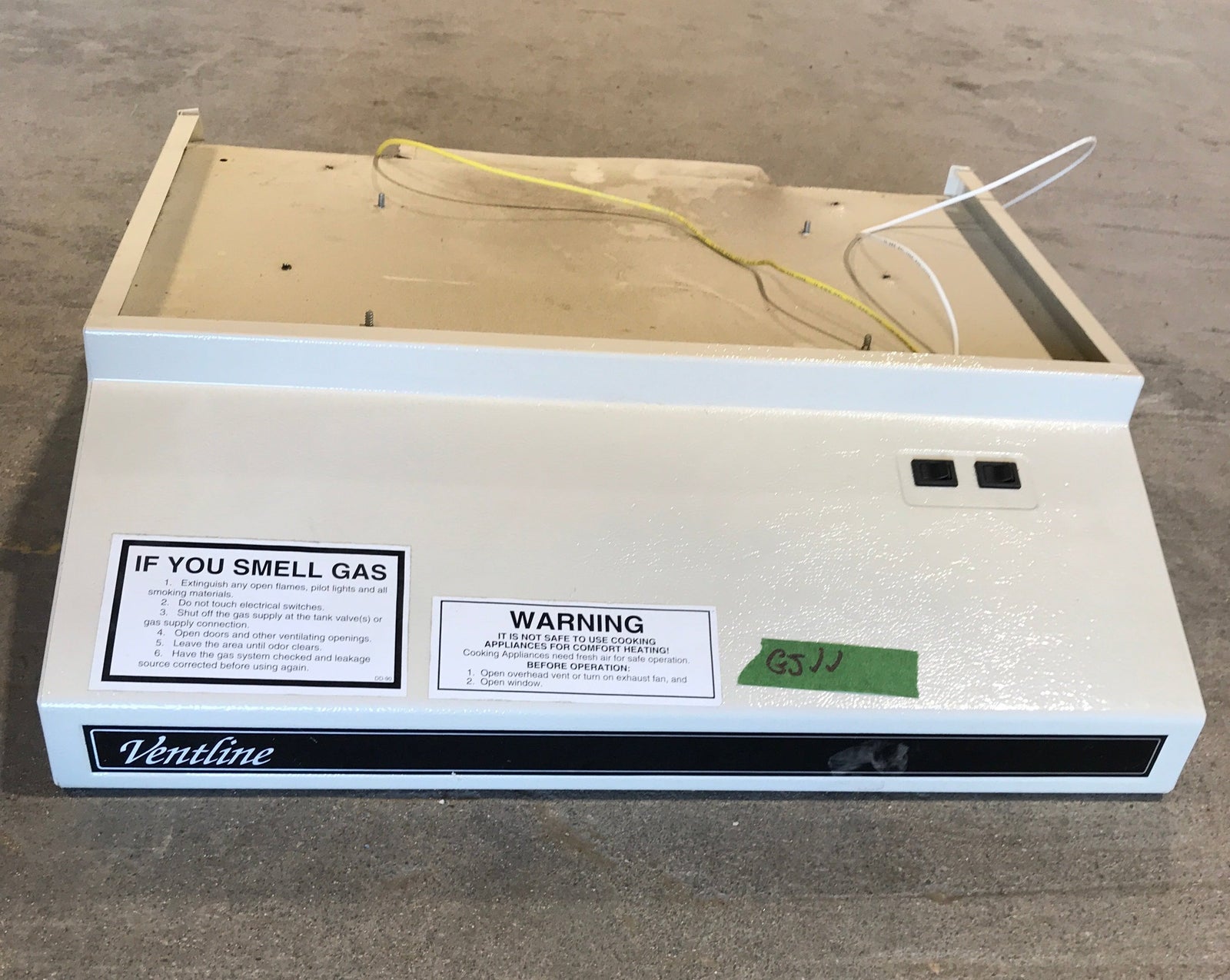 Used Ventline RV Range Hood Fan CC317-2