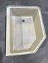 Used RV Bath Tub 35” L x 26 W ” Left Hand Drain - Young Farts RV Parts