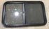 Used Black Radius Opening Window : 36 1/2" W x 22" H x 1 7/8"
