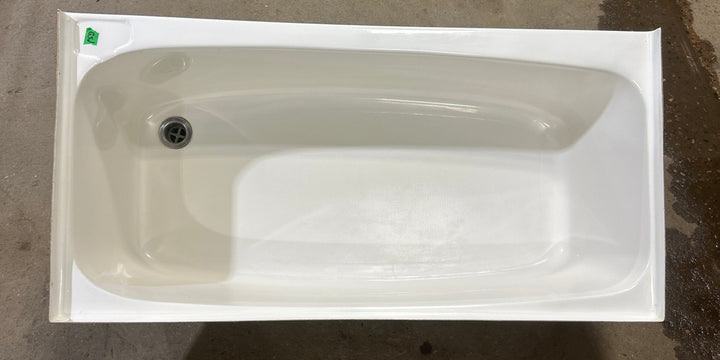Used RV Bath Tub, Right Hand Drain - 43 3/4” x 22”