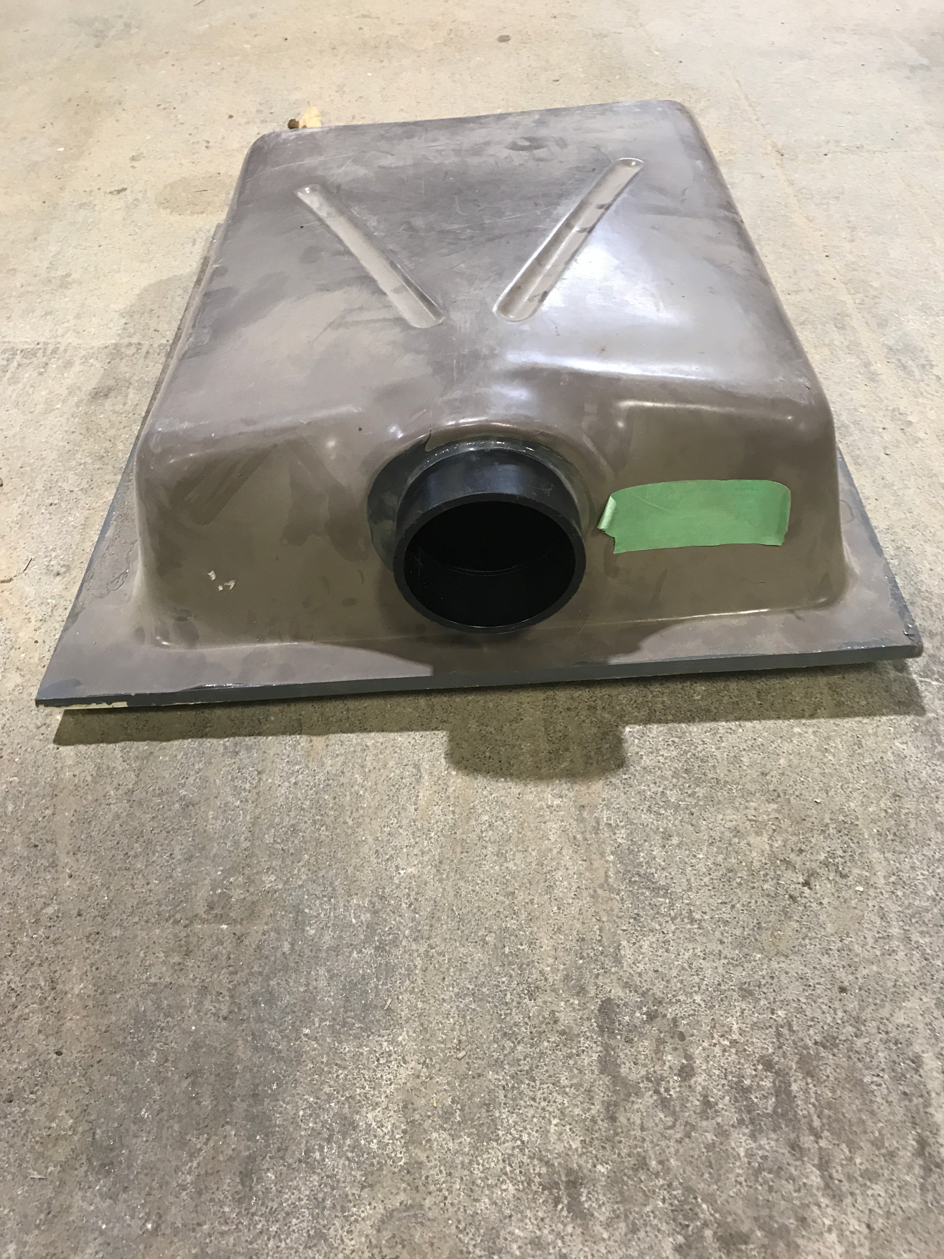 Used Waste/ Black Water Tank 22 1/2" L x 18" W x 6" H