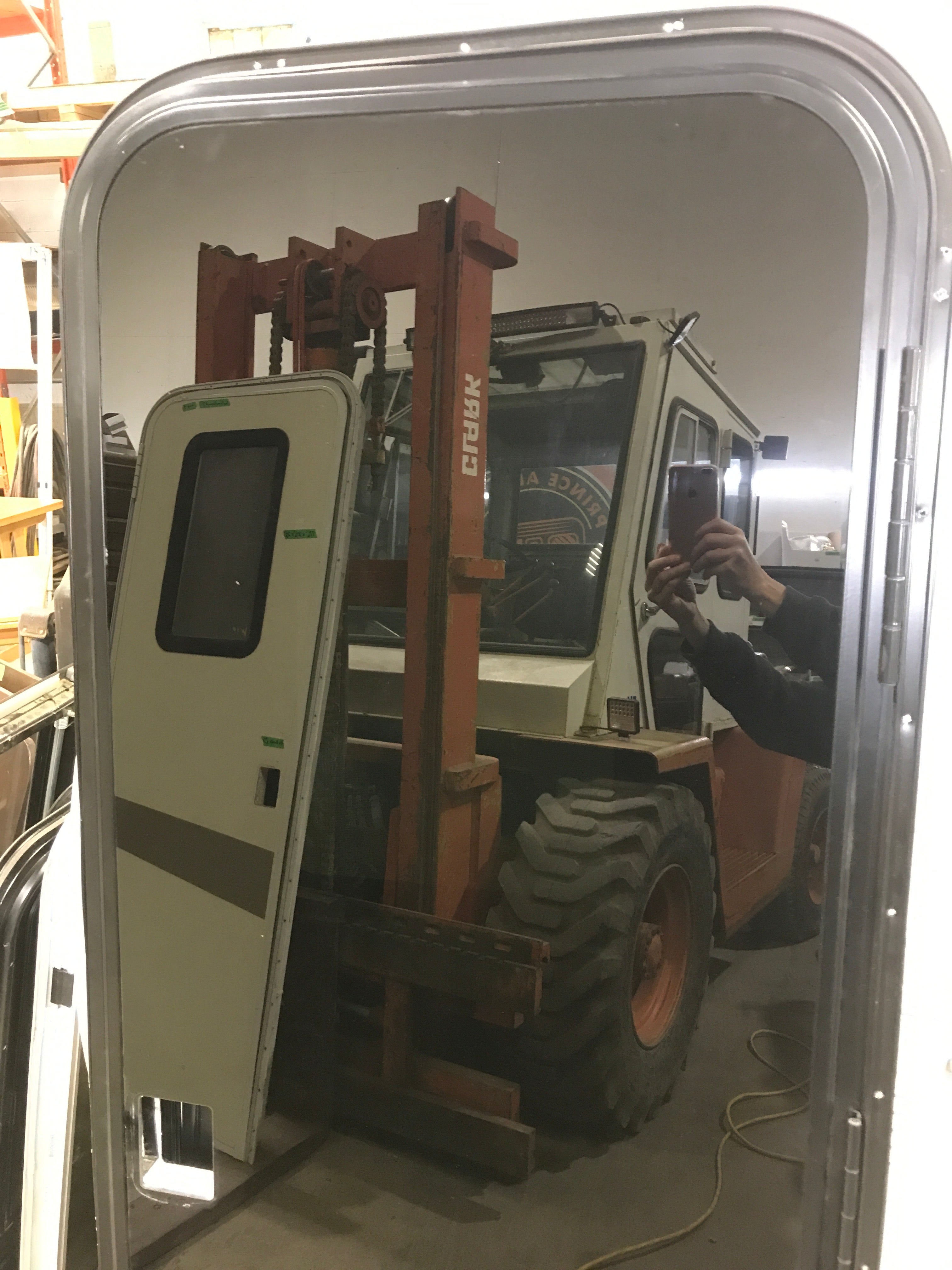 Used Radius Entry Door 72" H x 25 1/2" W
