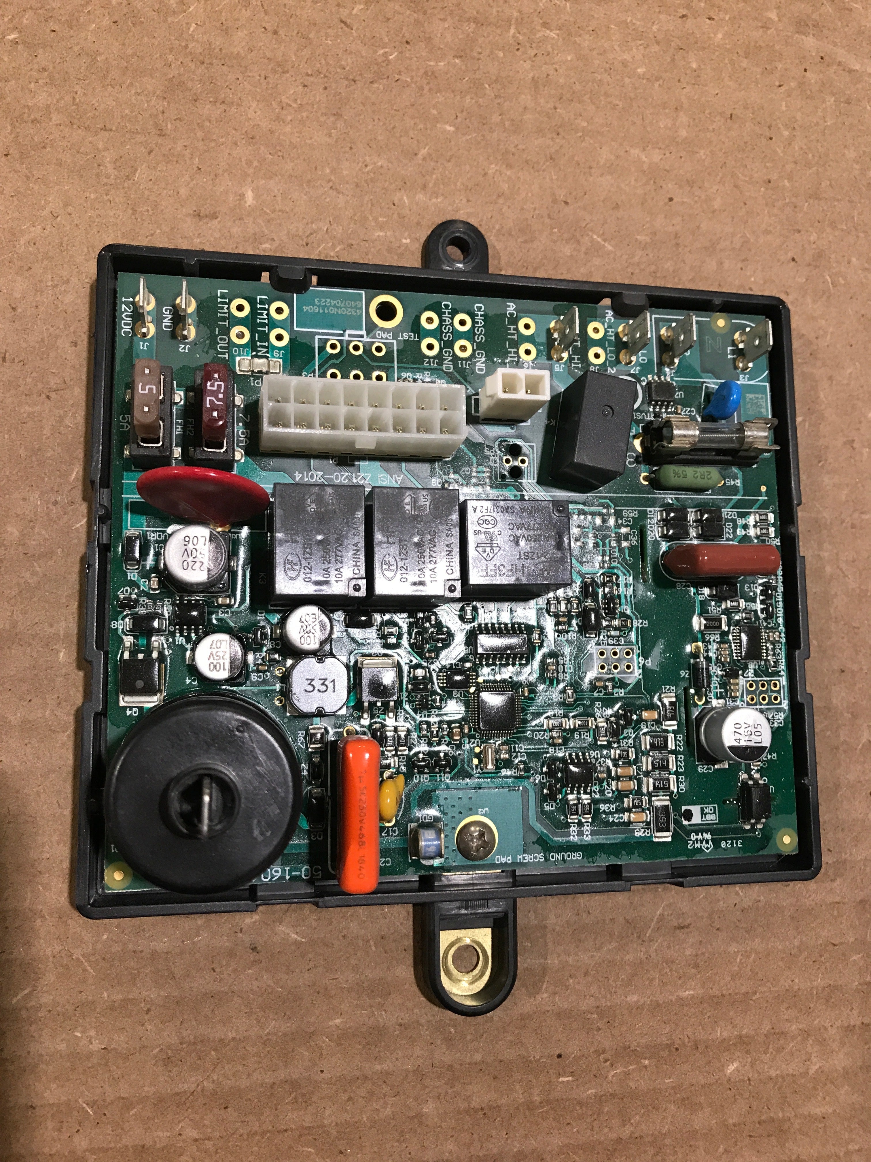 Used Norcold Rear Lower Circuit Control Board - 639593