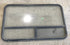 Used Black Radius Opening Window : 50 x 29 3/4 x 1 1/2" D