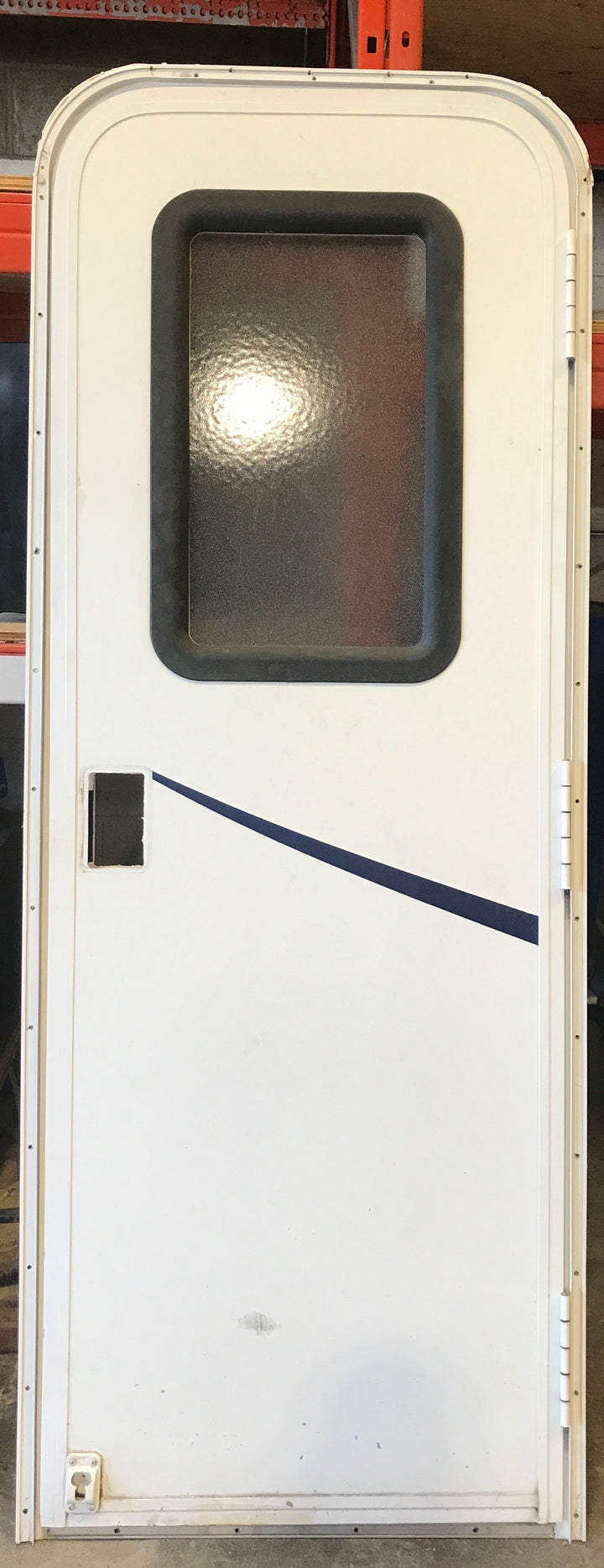 Used RV Radius Entry Door 25 5/8" x 71 1/2"