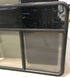 Used Black Radius Opening Window : 47 1/2" W x 39" H x 1 3/4" D