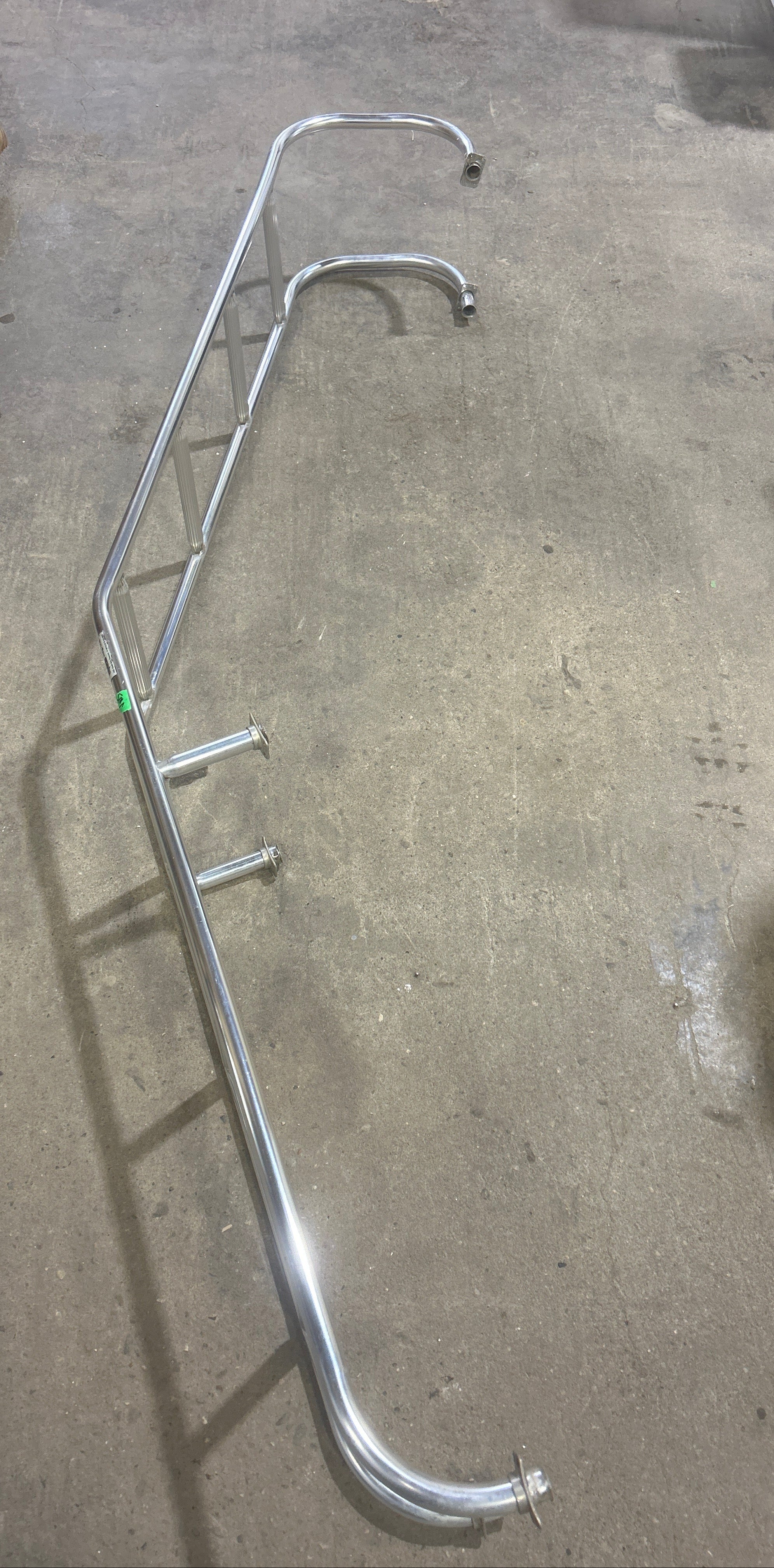Used RV Exterior Ladder - Aluminum - 86" H x 10" W - Young Farts RV Parts