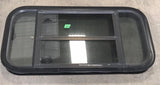 Used Black Radius Opening Window : 29 1/2