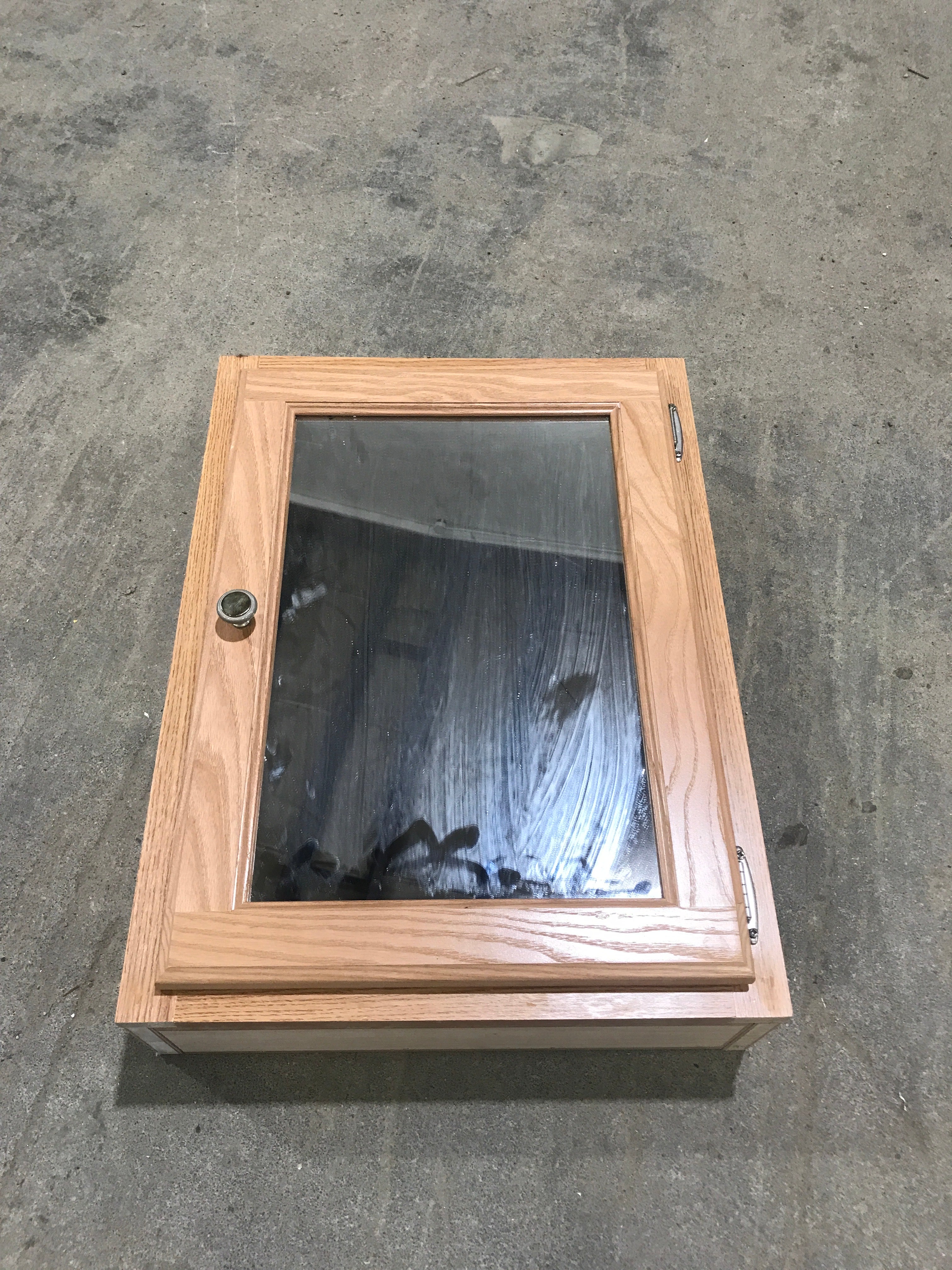 Used Mirrored Medicine Cabinet 24" H x 17-3/8" W x 4-3/4" D