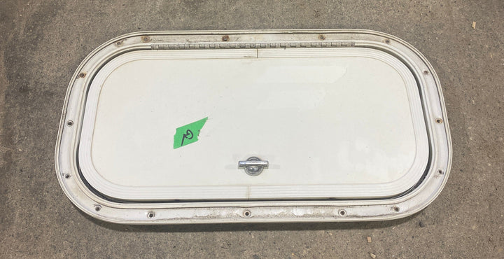 Used Radius Cornered Cargo Door 15 1/2" W x 7 1/2" H x 1/2" D