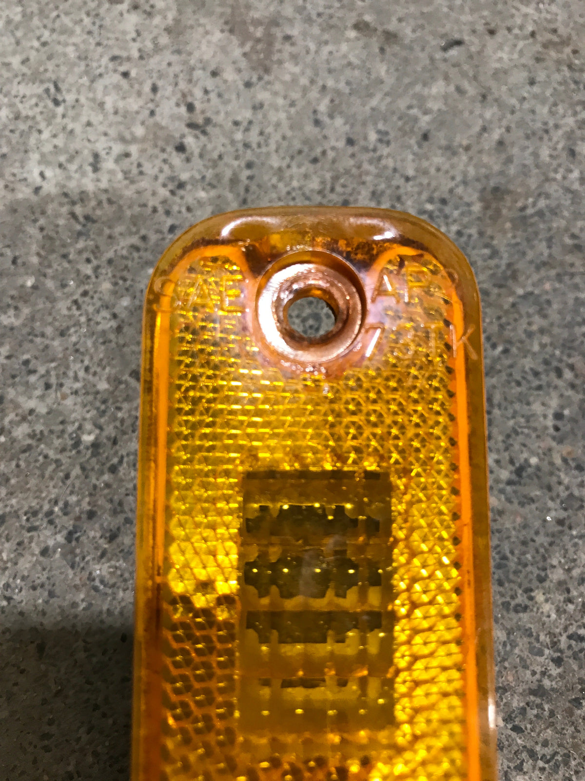 Used SAE AP2 73TK - FORD Replacement Marker Light Assembly - Amber