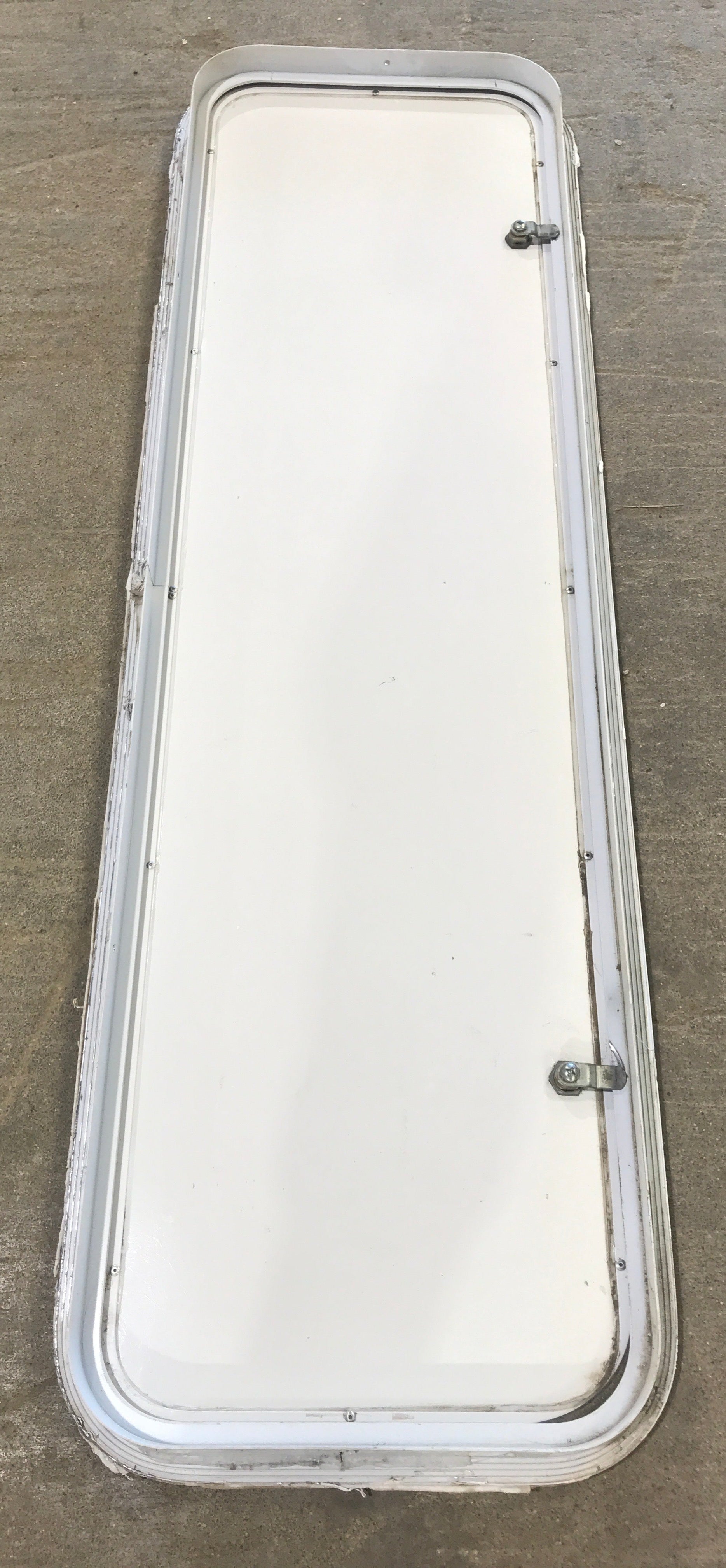 Used Radius Cornered Cargo Door 47 3/4" x 13 3/4" x 3/4" D - Young Farts RV Parts