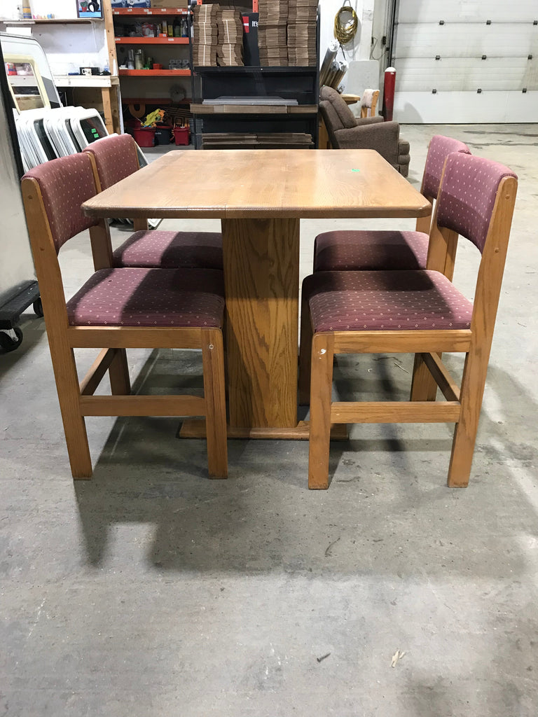 Used RV Dining Table Set- 5 piece