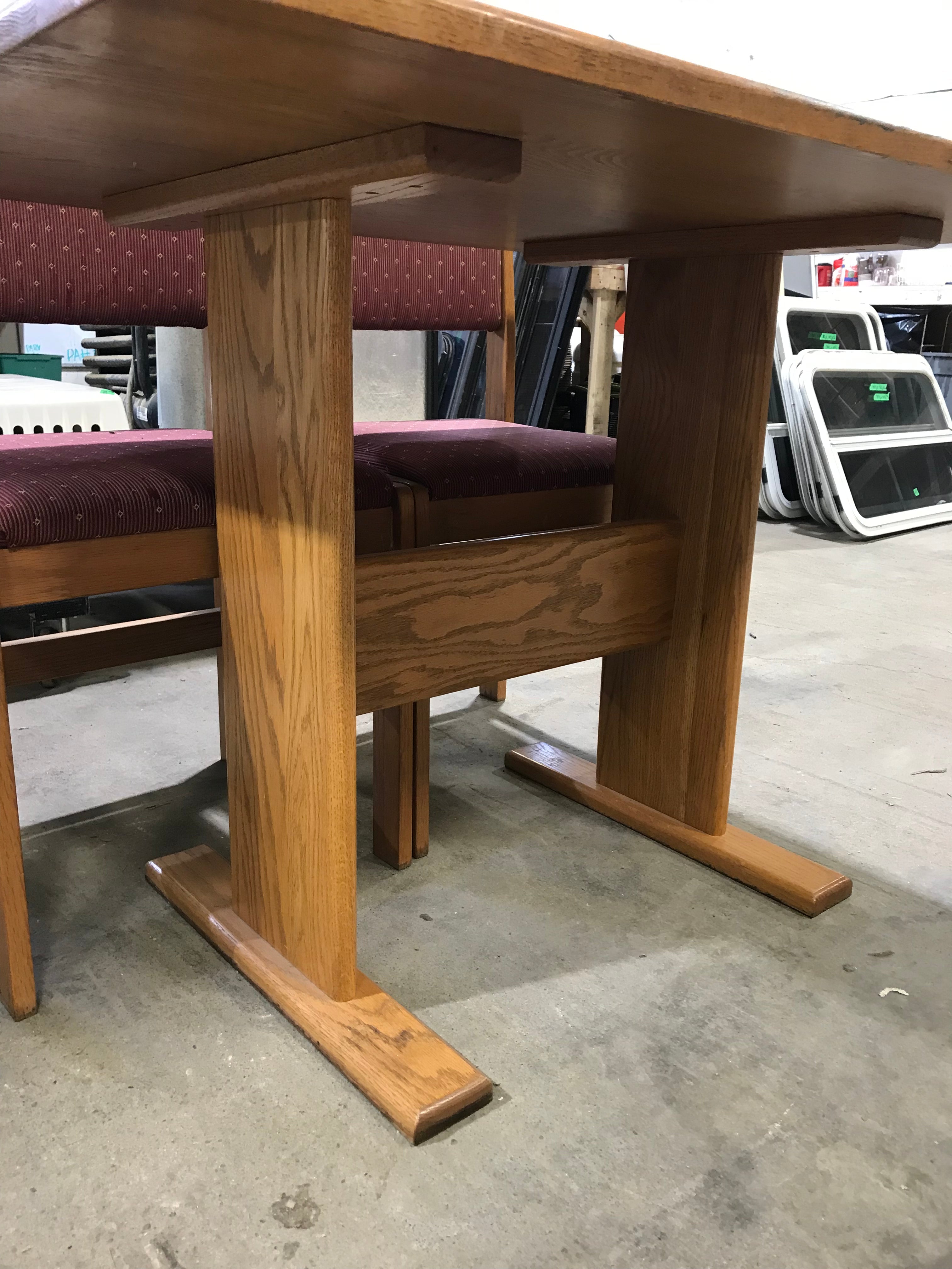 Used RV Dining Table Set- 5 piece