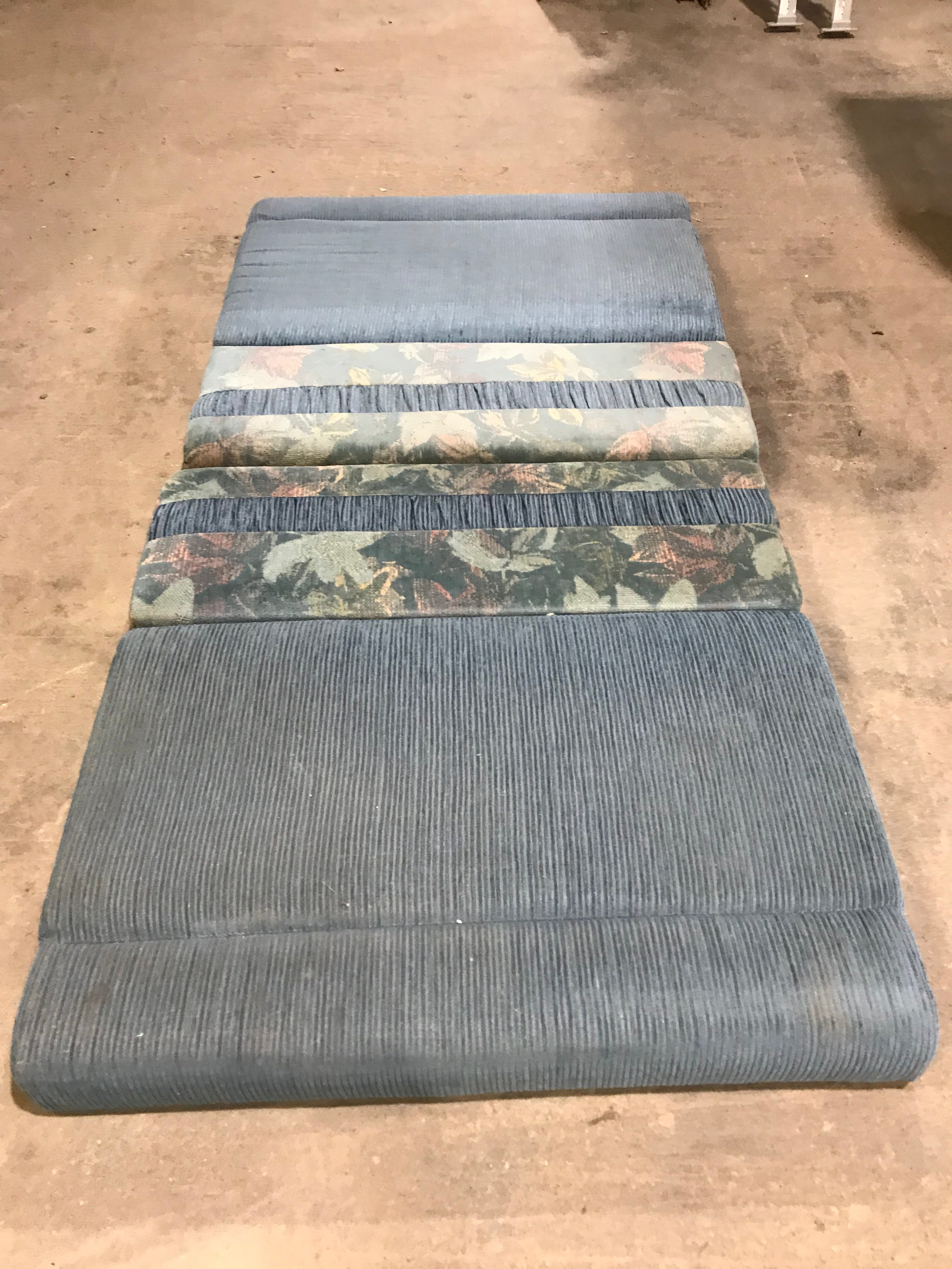 Used Dinette Cushion Set- 4 piece - 2 @ 40" X 23" X 4" D, 2 @ 40" X 13" X 4" D