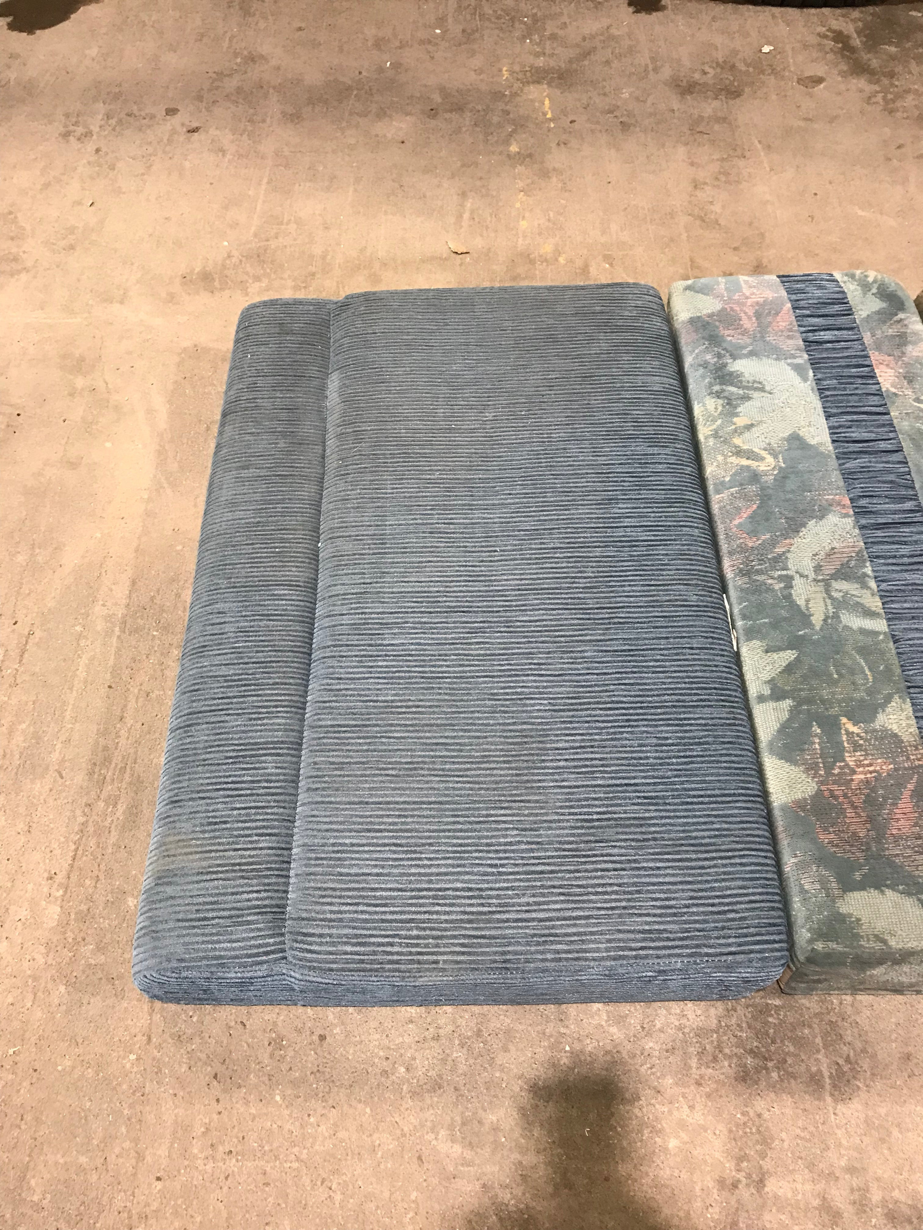 Used Dinette Cushion Set- 4 piece - 2 @ 40" X 23" X 4" D, 2 @ 40" X 13" X 4" D