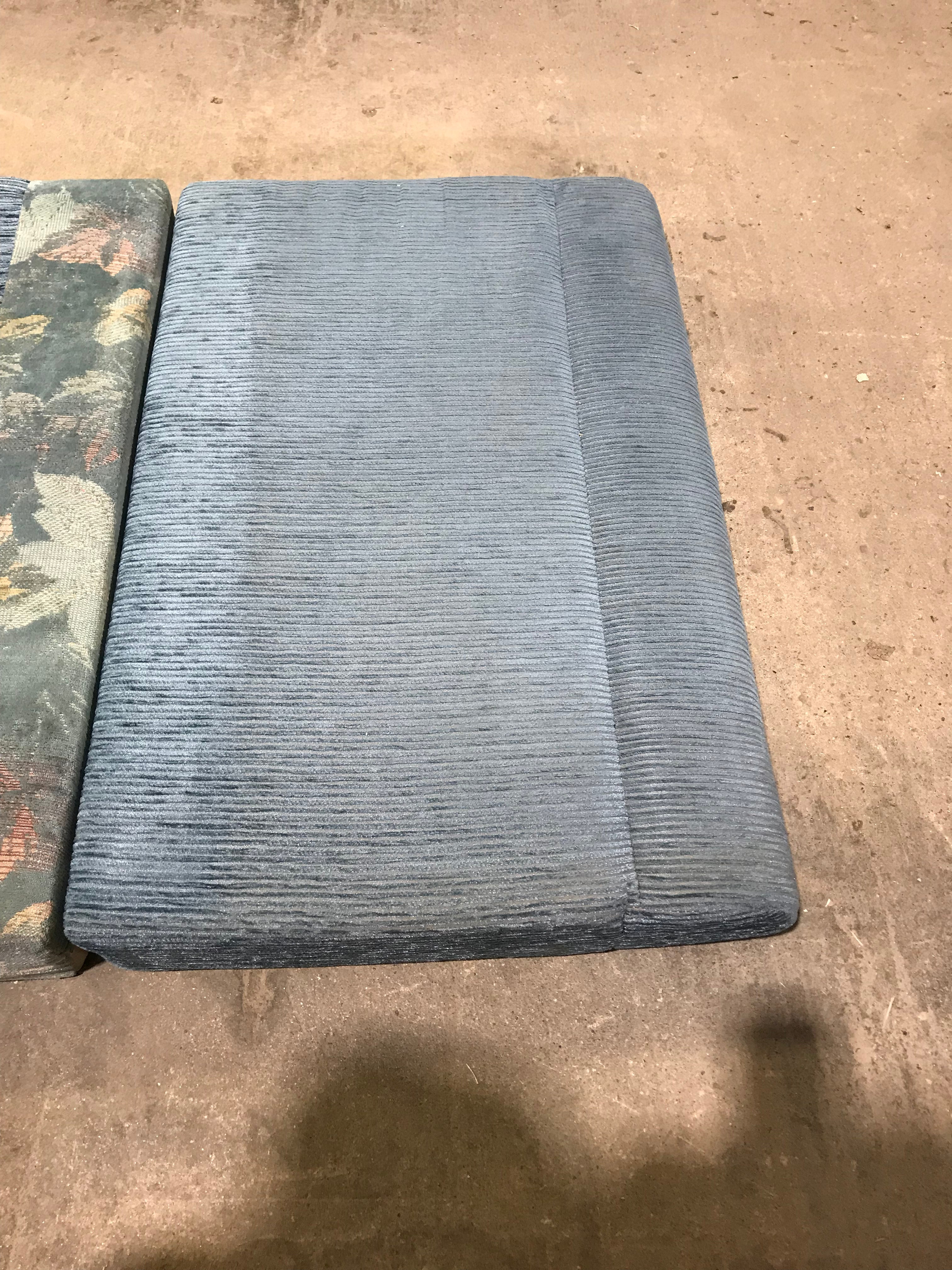 Used Dinette Cushion Set- 4 piece - 2 @ 40" X 23" X 4" D, 2 @ 40" X 13" X 4" D