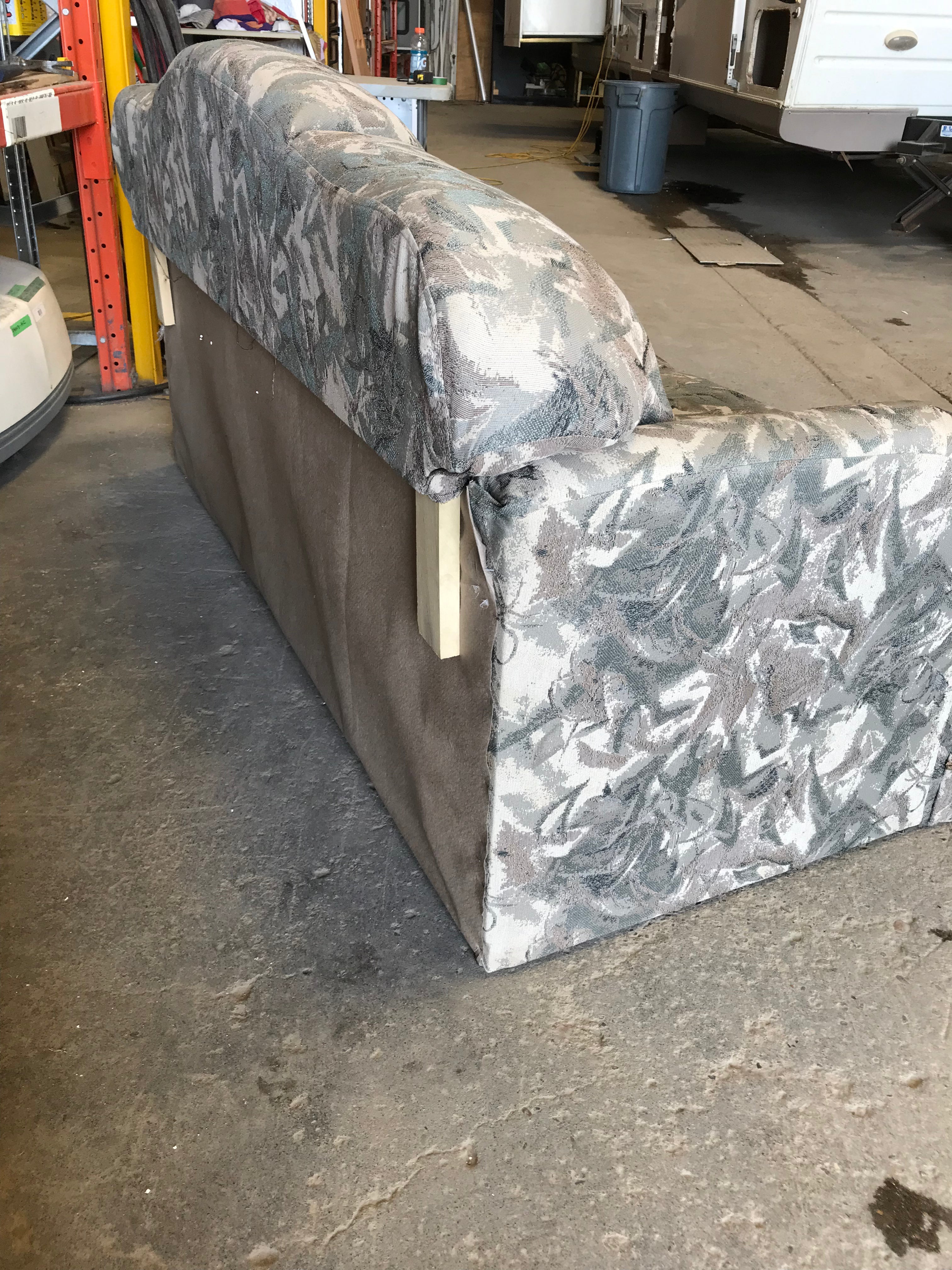 Used RV Sofa with Hide-A-Bed - 66” x 88”