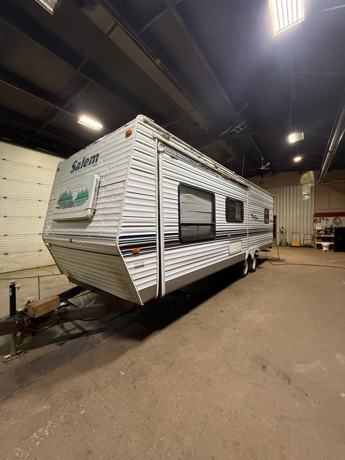 28FT Trailer Frame BUMPER PULL