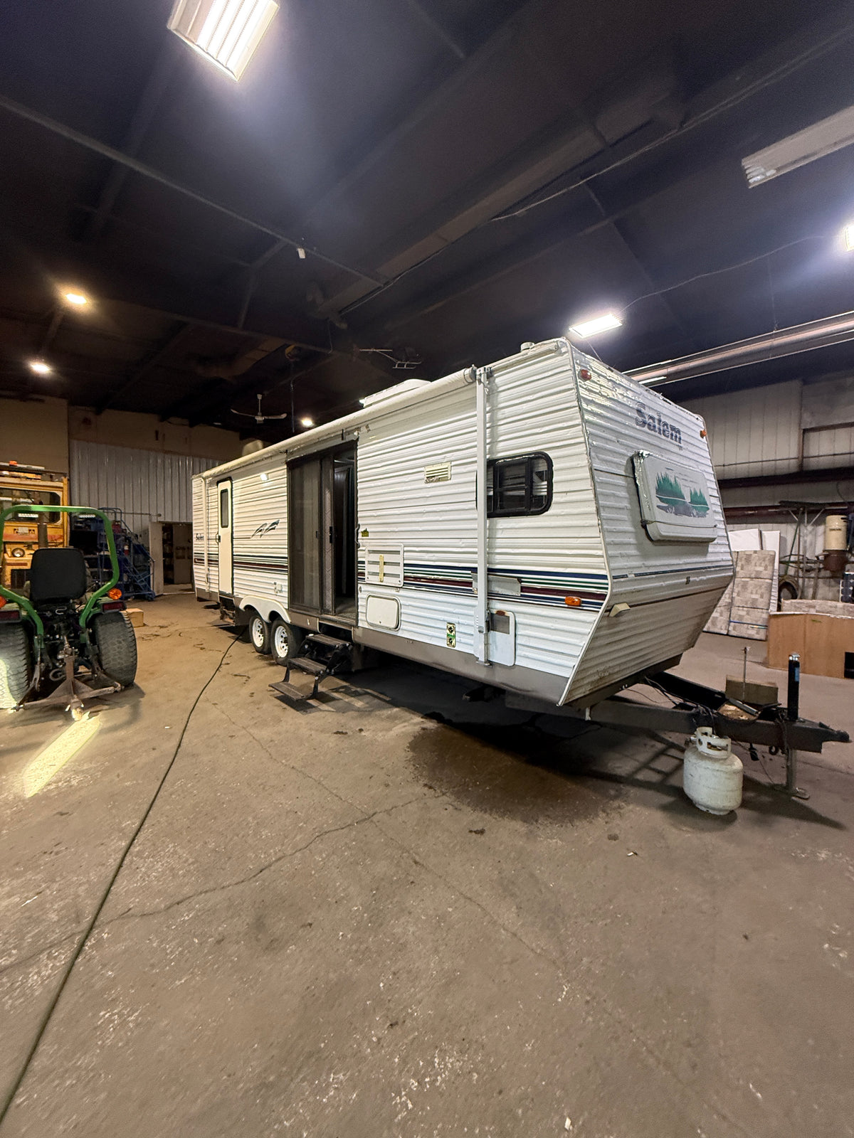 28FT Trailer Frame BUMPER PULL