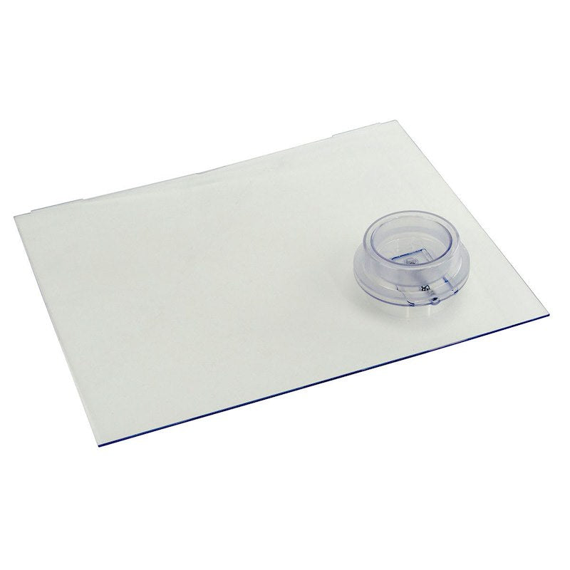 Lippert 239061 Clear Screen Door Slide Panel W/Handle