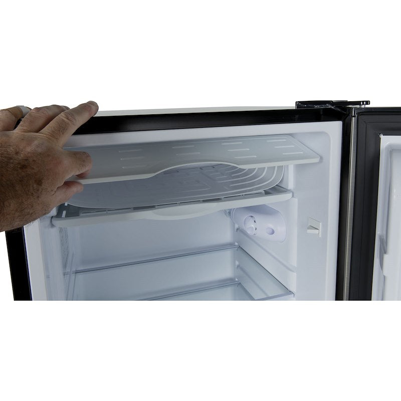 Furrion BC-46LHH Everchill 110VAC LH Refrigerator, 1.7 Cu. Ft - Stainless - Young Farts RV Parts