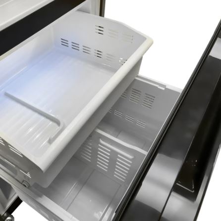 Furrion BCD-455WTE-B-04H Everchill 12DC Refrigerator, 17 Cu. Ft - Stainless - Young Farts RV Parts