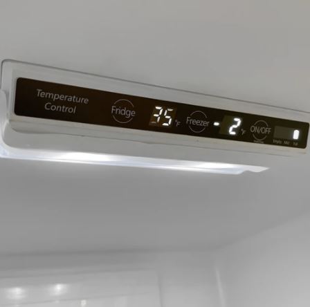 Furrion BCD-455WTE-B-04H Everchill 12DC Refrigerator, 17 Cu. Ft - Stainless - Young Farts RV Parts