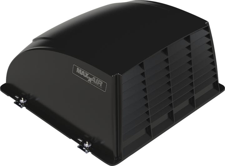 MaxxAir 1+ Roof Vent Cover Vented Black - 00-933052 - Young Farts RV Parts