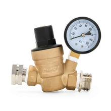 Load image into Gallery viewer, Adjustable Brass Water Pressure Regulator - Young Farts RV Parts