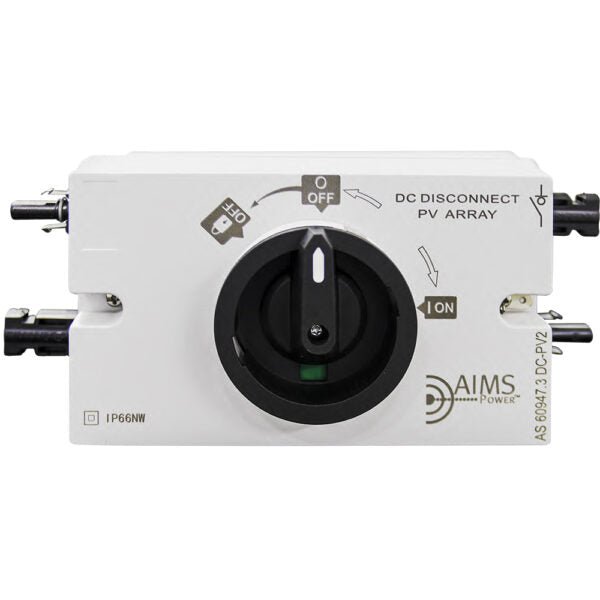 Aims Power DC1200V32A Solar Panel Disconnect Switch - 32 Amp - Young Farts RV Parts