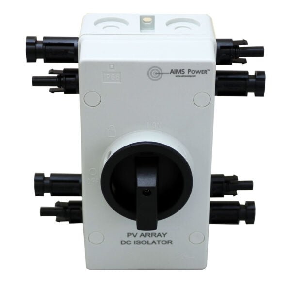 Aims Power DC1600V32A2IO Solar Panel Disconnect Switch - 64 Amp - Young Farts RV Parts