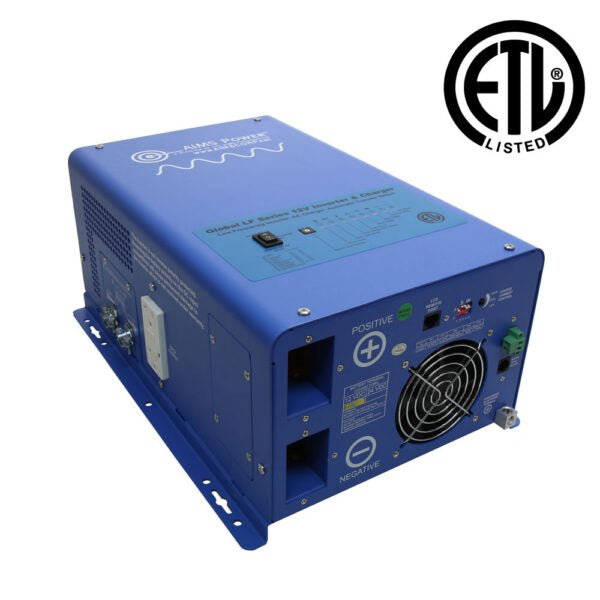 Aims Power PICOGLF20W12V120V Global LF Series Power Inverter/ Battery Charger - 2000 Watt Continuous (Copy) (Copy) (Copy) - Young Farts RV Parts