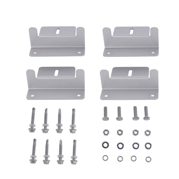 Aims Power PV - ALBRACKET Solar Panel Mounting Kit - Young Farts RV Parts