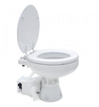 Load image into Gallery viewer, Albin 07 - 02 - 008 Marine Series Toilet, White Porcelain/White Wooden Seat - Young Farts RV Parts