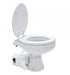 Albin 07 - 02 - 008 Marine Series Toilet, White Porcelain/White Wooden Seat - Young Farts RV Parts