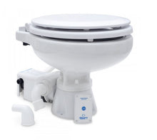 Load image into Gallery viewer, Albin 07 - 02 - 008 Marine Series Toilet, White Porcelain/White Wooden Seat - Young Farts RV Parts