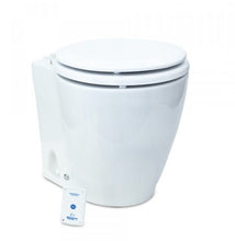 Load image into Gallery viewer, Albin 07 - 02 - 043 Marine Series Toilet, White Porcelain/White Wooden Seat - Young Farts RV Parts