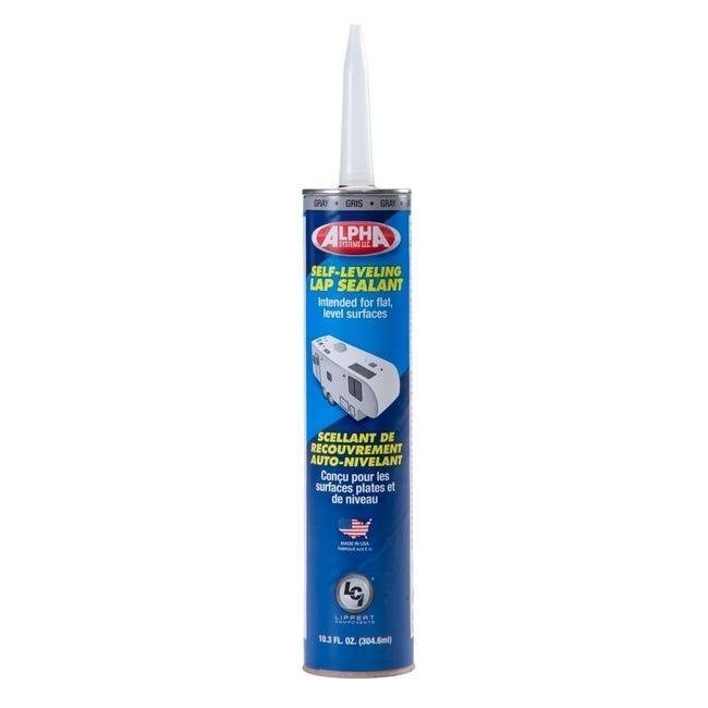 Alpha Systems 862147 - 1021 Grey Low VOC Self Leveling Sealant Tube (Case of 12 x 10.3 Oz) - Young Farts RV Parts