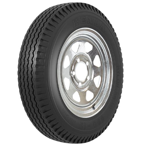 Americana Tire and Wheel 30850 Loadstar K353 Tire/ Wheel Assembly - ST - 135 - 12 5x4.50 - Young Farts RV Parts