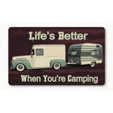 Anti-Fatigue Kitchen Mat Life is Better Trailer Camper