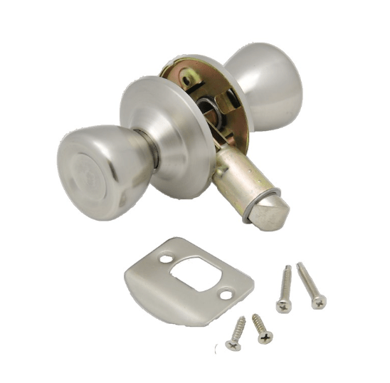 AP Products 013 - 203 - SS Passage Door Knob (Non - Locking) - Young Farts RV Parts