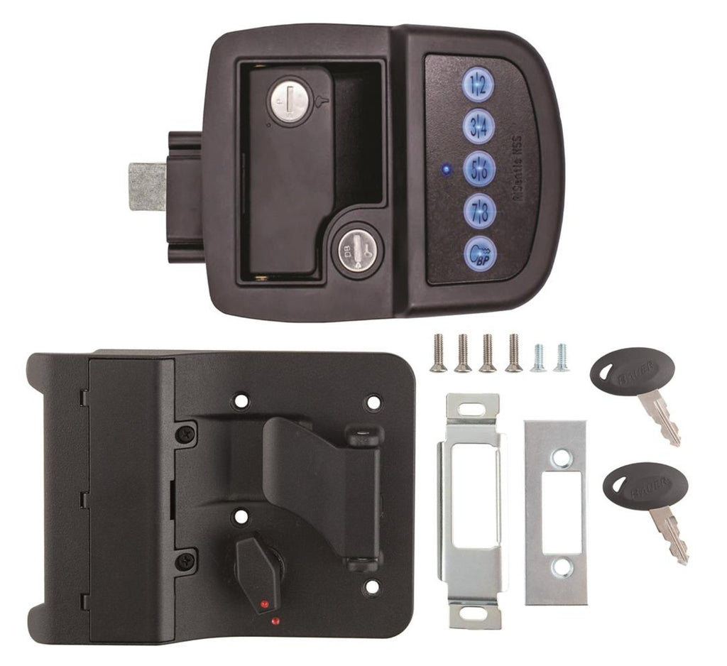 AP Products 013 - 5091 Entry Door Lock, Keyed and Keyless Entry - Young Farts RV Parts