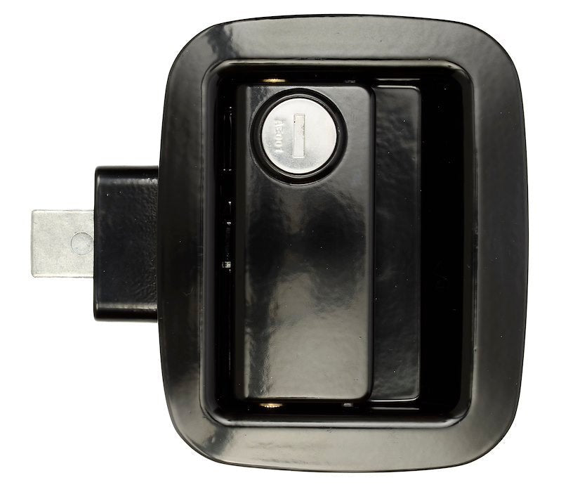 AP Products 013 - 710 Entry Door Lock, Black - Young Farts RV Parts