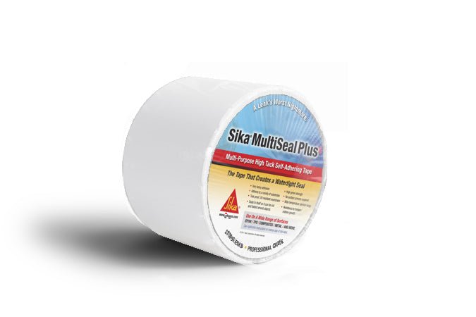AP Products 017 - 413828 - 5 Sika Multiseal Plus Roof Repair Tape; 4" x 5 Foot Roll; White - Young Farts RV Parts