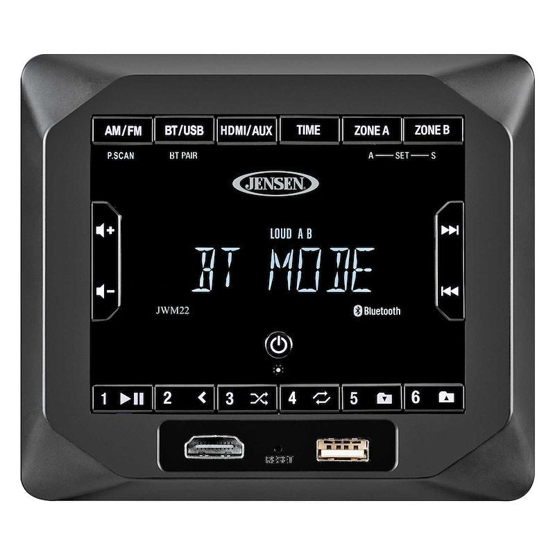 ASA Electronics JWM22 Jensen Bluetooth Automotive Radio - Young Farts RV Parts
