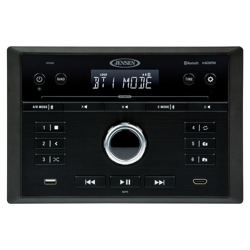 ASA Electronics JWM65 Jensen Bluetooth RV Radio - Young Farts RV Parts