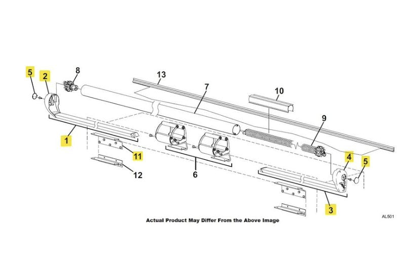 ASSY,ALPINE ARMSET,15",T,W - Young Farts RV Parts