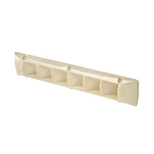 Attwood Marine Bilge Louvered Vent - Matte Off - White - ABS Plastic; With Collector Box - 1495 - 1 - Young Farts RV Parts