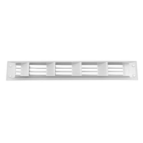 Attwood Marine Bilge Louvered Vent - Matte White - ABS Plastic; With Fasteners - 1494F1 - Young Farts RV Parts